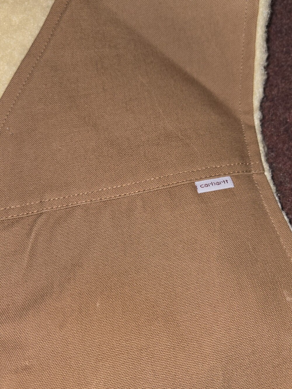 Vintage Carhartt 6SV Sherpa Lined Vest In XXL Like New Condition - Picture 3 of 8